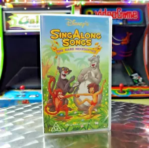 Disney's Sing Along Songs: The Bare Necessities - VHS Video - Brand New & Sealed - Picture 1 of 4