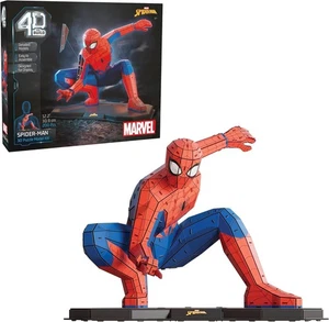 4D Build Marvel Spider Man 3D Puzzle Modell Kit Ganzkörper Pose Gebäude Spielzeug Set - Bild 1 von 7
