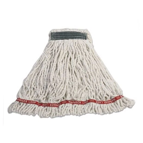 Cabezales de fregona Rubbermaid C212 Swinger Loop, blancos, medianos, 6 fregonas (RCPC212WHI) Foto 1 de 1