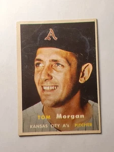 1957 Topps #239 Tom Morgan. VG/EX - Bild 1 von 2
