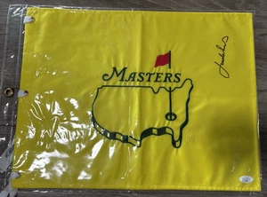 Jordan Spieth - Signed Masters Golf Flag Auto - PGA - JSA COA - Picture 1 of 4