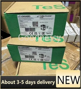 Contactor Schneider LC1D65ABD 24VDC 3 polos 65A IVA gratuito de EE. UU. 1 pieza - Imagen 1 de 3