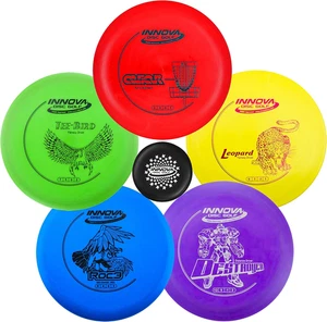 Disc Golf Starter Set - 160-180G, Includes Putter, Driver, and Mid-Range Disc - Picture 1 of 12