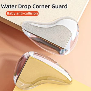 Mesa protectora de silicona de seguridad para niños y bebés 8 piezas SEGURIDAD suave transparente para niños - Imagen 1 de 5