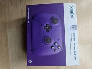 8Bitdo Ultimate - Hall Effect 2.4G Wireless Controller w/ Charging Dock - Black - Picture 1 of 2