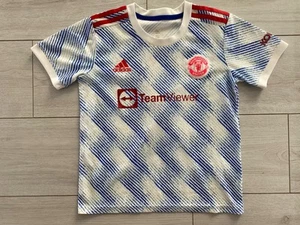Manchester United 2021/22 Away Man Utd Football Shirt Jersey Ronaldo 7 - Picture 1 of 7
