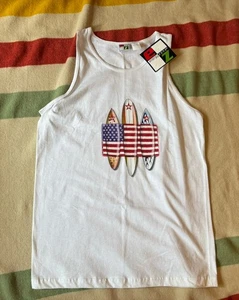 Tanque Energy Zone Deadstock de Colección Años 90 Clásico Nuevo con Etiquetas EE. UU. Talla M - Imagen 1 de 3