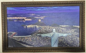 Junior Rio 2002 Painting - 31 x 19" - Picture 1 of 5