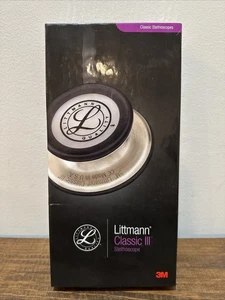 Littmann Classic III Stethoscope Caribbean Blue Black Finish - Picture 1 of 5