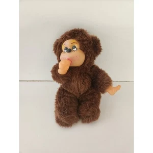 Thumb Sucking Monkey Toy Monkey Plush 1970's Atlanta Novelty Gerber Products 9"T - Picture 1 of 4