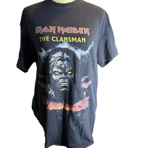 Iron Maiden The Clansman Graphic Heavy Metal Band Tee, Black, Size Large - Picture 1 of 4