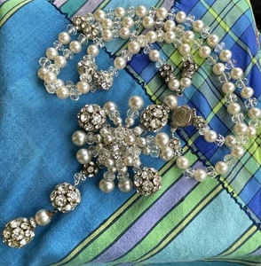 COLLANA MIRAM HASKELL CON MEDAGLIONE ANNI 50 , LUNGA E BELLISSIMA ! - Foto 1 di 9