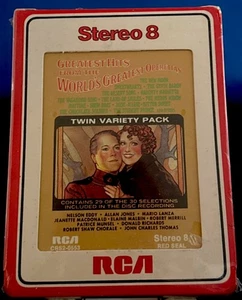 Worlds Greatest Operettas 8- Track 1974 New Sealed CRS2-0553 RCA - Picture 1 of 2
