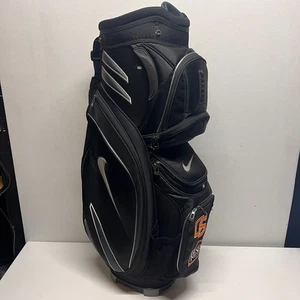 Bolsa de carrito de golf Nike divisor de 14 vías negro y gris cubierta de lluvia incluida - OSU bordada - Imagen 1 de 18