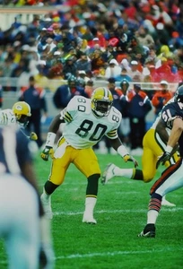 Jackie Harris Original 35mm Slide Green Bay Packers - Picture 1 of 2