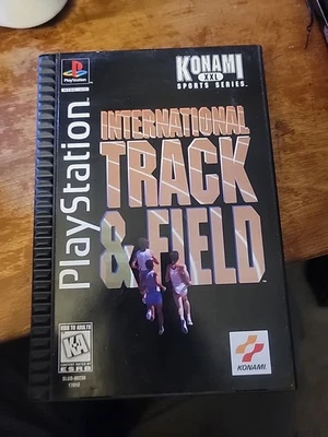 International Track & Field CIB - Sony PlayStation 1 PS1 - Imagem 1 de 4