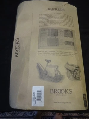 Brooks Cycle Bags original Satteltasche Gepäckträgertasche Asphalt (Grau) - Bild 1 von 4