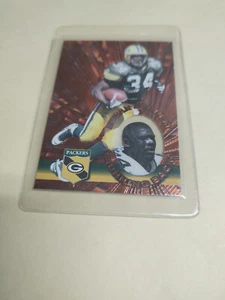 1996 Pacific Invincible Copper Edgar Bennett #I-51 Green Bay Packers - Picture 1 of 2