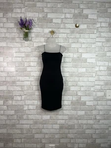 NWT Windsor Black Cami Bodycon Dress - Picture 1 of 11