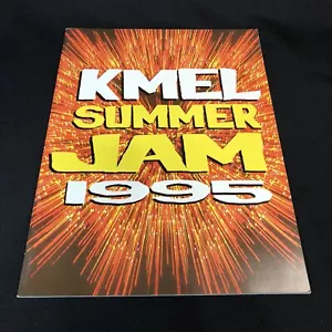 KMEL Summer Jam 1995 Konzertprogramm - Eazy-E Biggie E-40 Bone Thugs Warren G - Bild 1 von 24