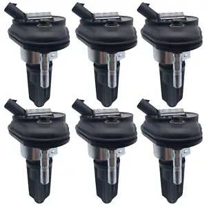 Hitachi IGC0137 Set Of 6 Ignition Coils for Buick Chevrolet GMC Hummer - Picture 1 of 1