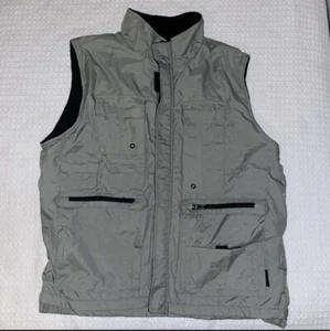 Weatherproof Performance Vest Mens Large Green Hunting Fishing Full Zip READ - Picture 1 of 6