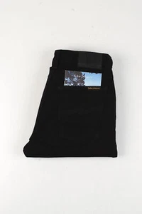 Jeans Nudie ajustados Sam originales 37570 Jeans negros negros para hombre talla 28/34 - Imagen 1 de 8