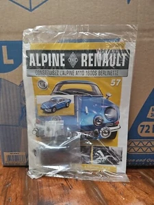 RENAULT ALPINE A110 BERLINETTE 1/8 1:8 EAGLEMOSS A110 ALTAYA NUMERO 57 - Foto 1 di 1