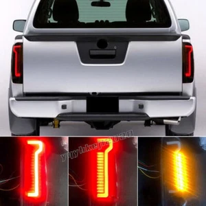 Luz trasera secuencial LED ahumada para Frontier Nissan Navara D40 2005-2014 L+R - Imagen 1 de 8