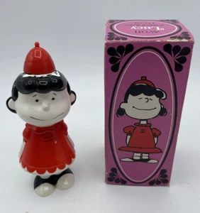 Avon Peanuts Lucy Figural Bubble Bath with Original Box 1970's - Picture 1 of 6