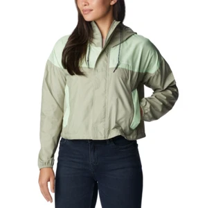 Columbia Flash Challenger Cropped Windbreaker Safari Key West Size XS - Picture 1 of 1
