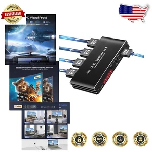 Premium 8K HDMI 2.1 Splitter - Supports 4K@120Hz, Smart EDID Management Function - Picture 1 of 9