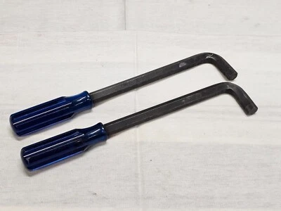 2 Hex Key Allen Wrench L-Shaped Angled Handle 1/2" Drive 11" Long Blue Tool - Image 1 of 4