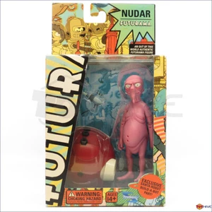 Futurama Nudar Toynami 2008 Series 4 action figure with Santa robot part - worn - Picture 1 of 3