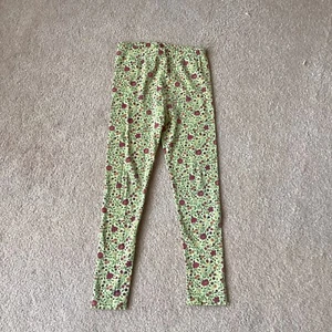 GYMBOREE GIRLS LEGGINGS, 6, FLORAL, VINTAGE 2002, ELASTIC WAIST, PULLON - Picture 1 of 3