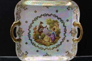 Bavaria W. Germany Fragonard "Love Story" Porcelain Tray - Picture 1 of 4