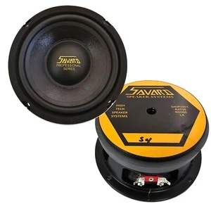 Altavoces SAVARD Serie Profesional 6.5" Roll Surround Altavoz S4_S8 Ohm - Imagen 1 de 4