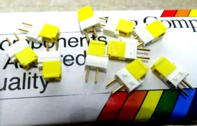 10x ERG JSA4-1-G0 DIP / SIP Switch Jumper Slide SPST 100V 1 A - Image 1 of 3