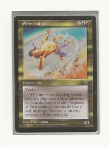 FRENETIC EFREET Español MTG Mirage EX / LP Espejismo Efrit Exaltado x1 Magic - Imagen 1 de 1