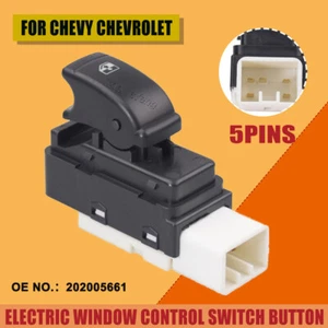 202005661 For Chevy Chevrolet Aveo 2007-2011 Passenger Side Power Window Switch - Foto 1 di 10