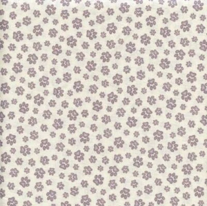 Paw Print Cream Quilt Sew Fabric ELIZABETH'S STUDIO - Picture 1 of 1