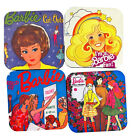 Barbie Coasters Set Of 4 Kitsch Movie Night Retro Cute Doll Colorful Fun