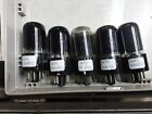 5 CBS SYLVANIA RCA 6K6GT TUBES mutual conductance tested smoked glass
