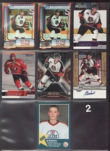 7 Jay Bouwmeester Hockey Cards 1996-2000 signature Upper Deck, In the Zone - Picture 1 of 2