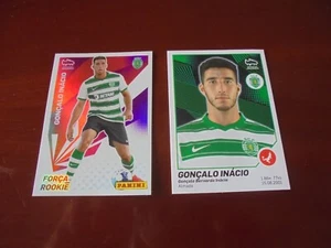 GONÇAÇO INÁCIO 2021/22 ROOKIE Panini Sporting CP 2 Stickers  - Picture 1 of 4