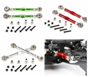 Alloy Aluminum Steering Tie Rod Kit SET for HPI Rovan KM Baja 5b 5T 5SC 1/5 - Picture 1 of 7