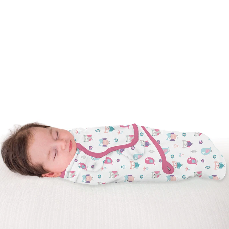 SwaddleMe Baby Pucksack Baumwolle S Eulen - Bild 1 von 1