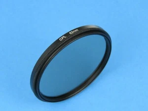 Filtro polarizador CPL 62 mm compatible con lentes Panasonic, Sigma, Nikon, Sony - Imagen 1 de 3