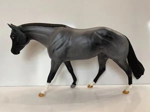 Breyer Stampo da Bar in Pino Zippo Tradizionale Personalizzato a Blu Roan - Foto 1 di 9
