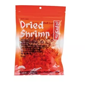 getrocknete Garnelen 100g Medium Shrimps Krebstiere gesalzen ohne Zusätze - Bild 1 von 2